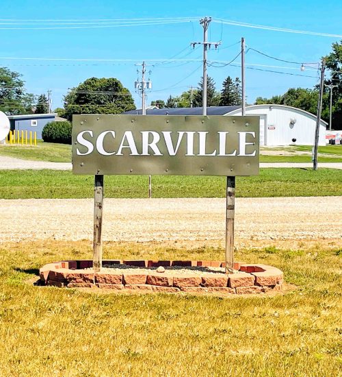 Scarville Sign